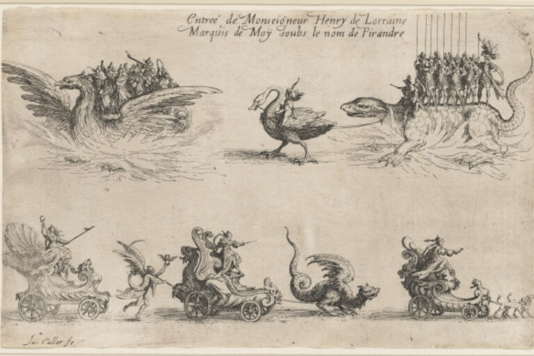 ENTRY OF MONSEIGNEUR HENRY DE LORRAINE, MARQUIS DE MOY, UNDER THE NAME OF PIRANDRE