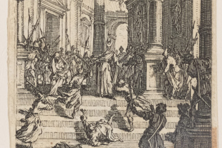 THE MARTYRDOM OF ST. JAMES MINOR