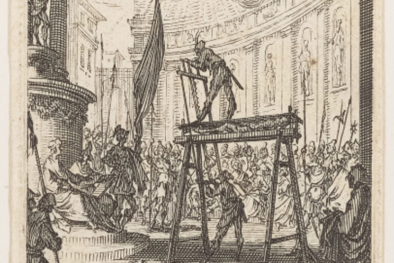 THE MARTYRDOM OF ST. SIMON