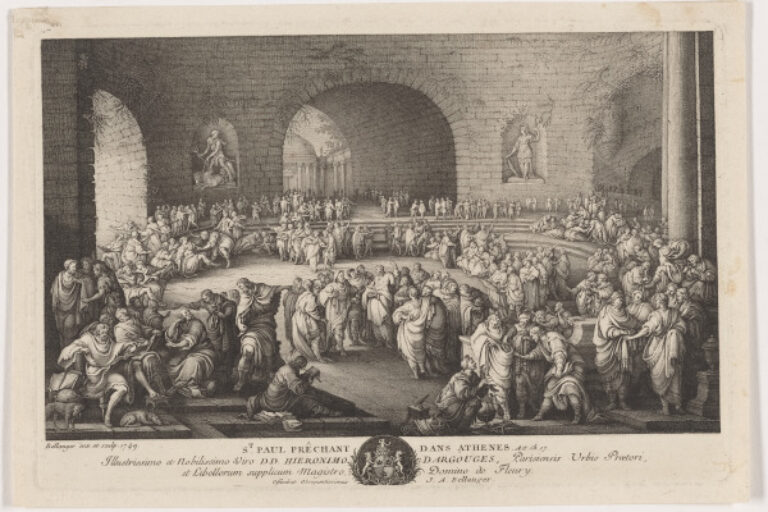 ST. PAUL PRÊCHANT DANS ATHENES