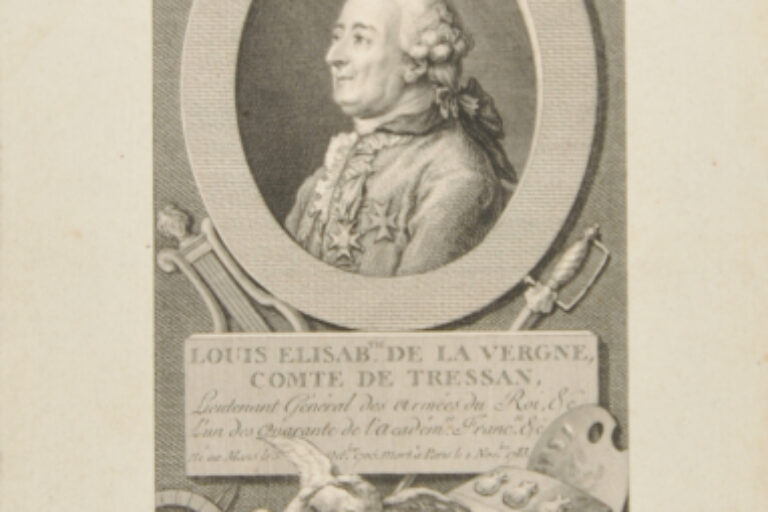 LOUIS ELISABETH DE LA VERGNE, COMTE DE TRESSAN