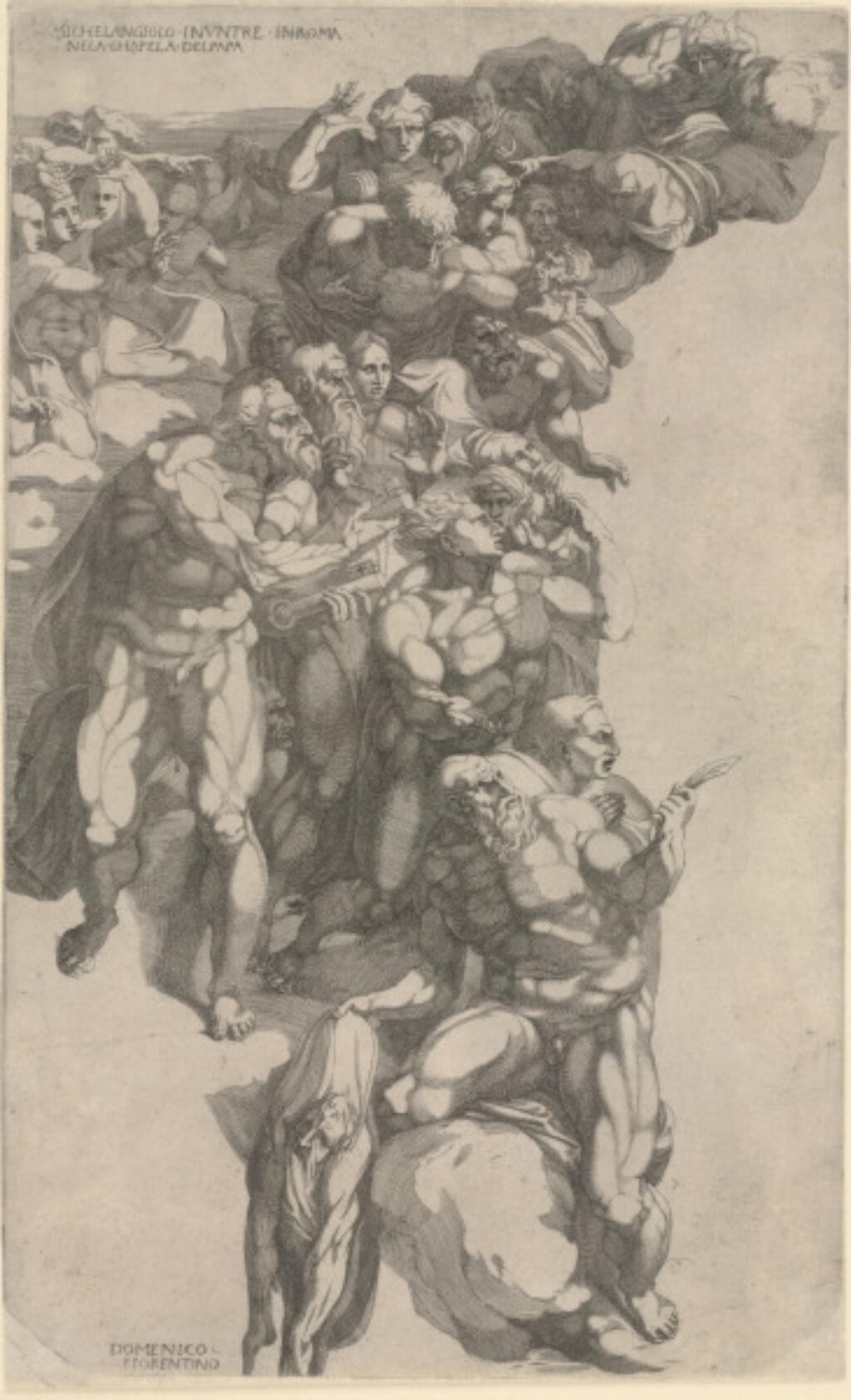 Group of Saints from Michelangelo’s Last Judgement