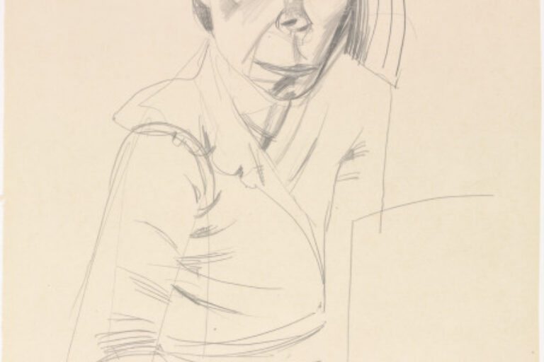 SEATED WOMAN DRAWING