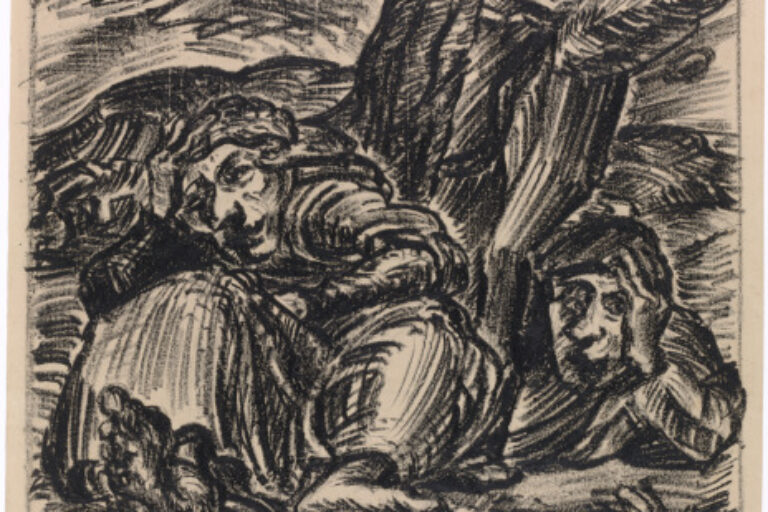 THREE HERMITS IN THE DESERT