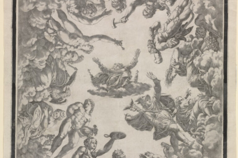 JUPITER SURROUNDED BY THE GODS