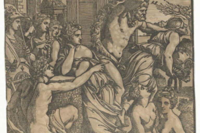 ENVY DRIVEN FROM THE TEMPLE OF THE MUSES BY HERCULES