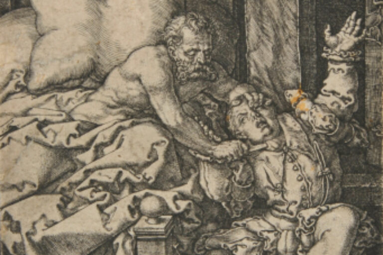 JUDGE HERKINBLAD (ARCHAMBAULD) STABBING HIS NEPHEW