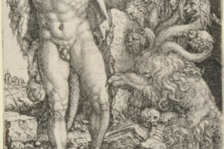 HERCULES FIGHTING THE HYDRA OF LERNA