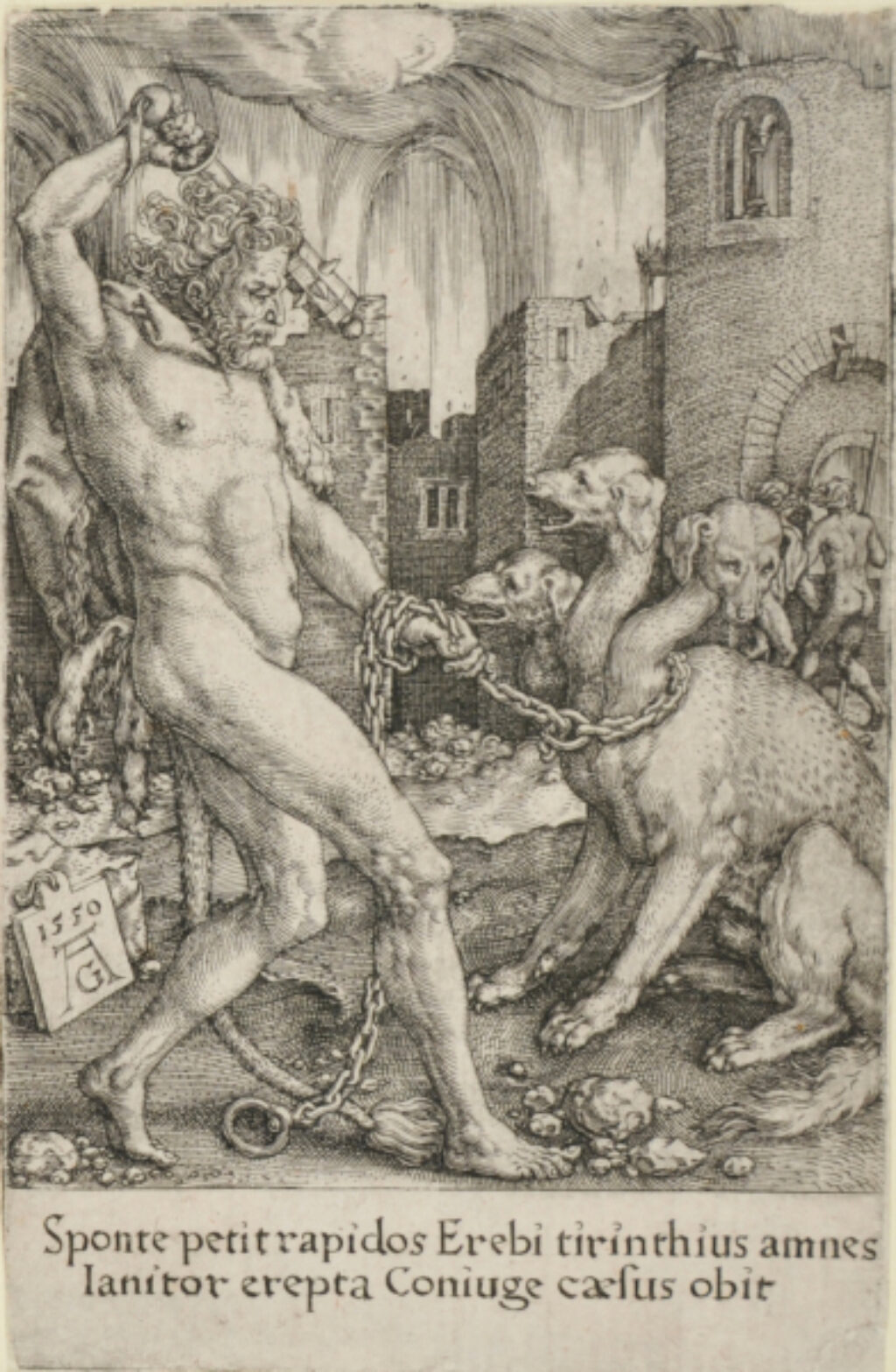 Plate 5 from the series “The Labors of Hercules” - Image 1