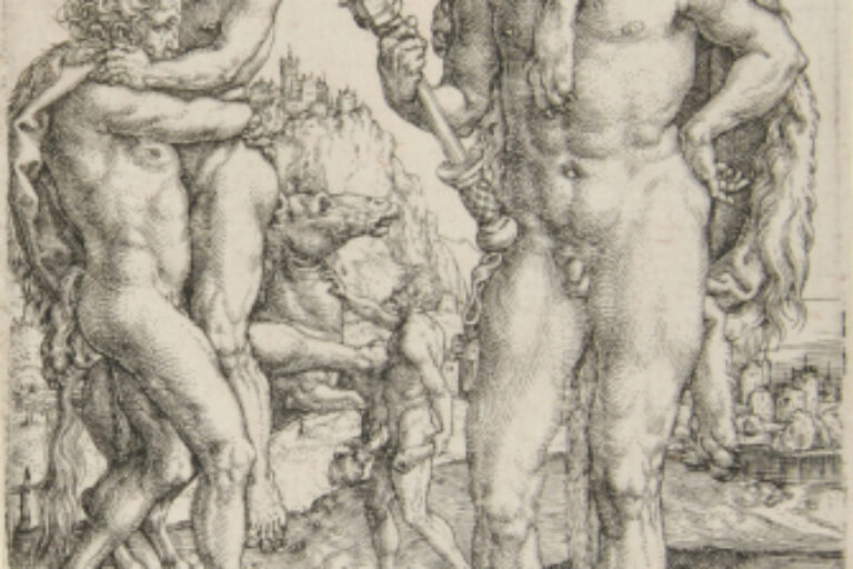HERCULES SQUEEZING ANTAEUS TO DEATH