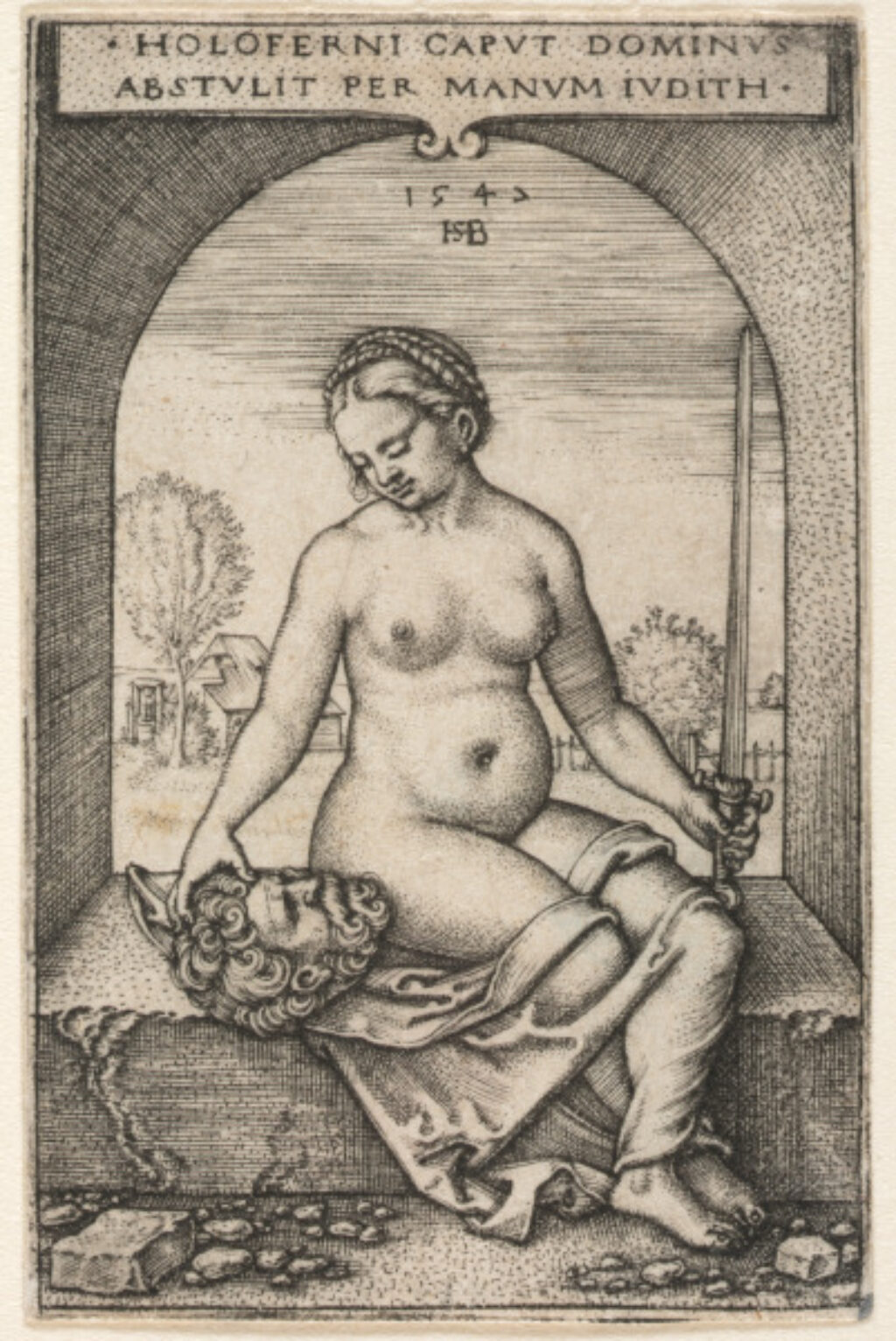 Judith Seated in an Arch