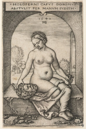 Judith Seated in an Arch