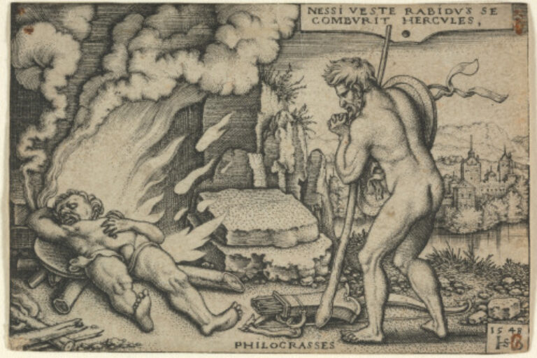 THE DEATH OF HERCULES