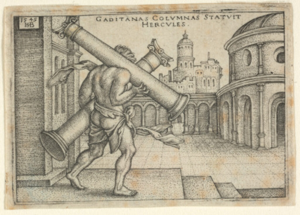 Hercules Carrying the Pillars