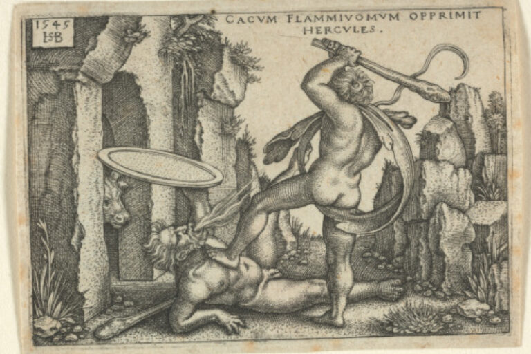 HERCULES KILLING CACUS