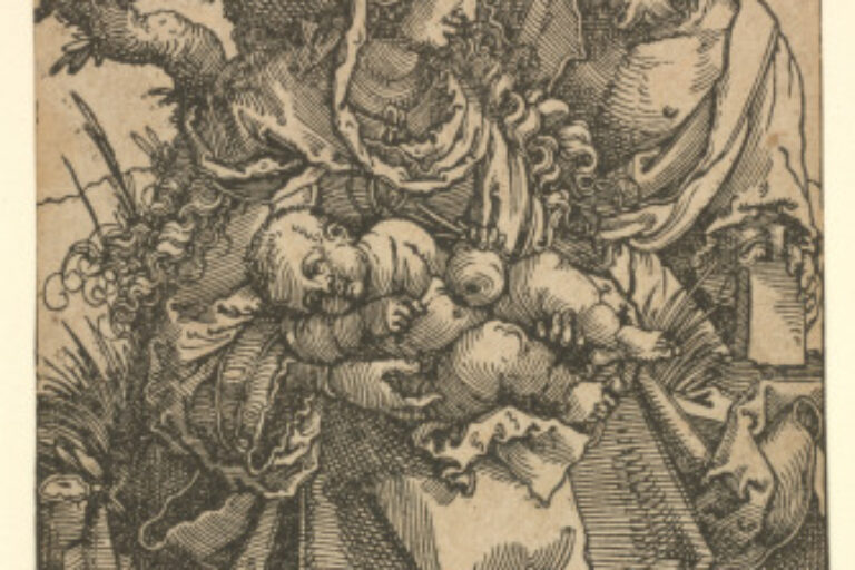 THE HOLY FAMILY UNDER A TREE