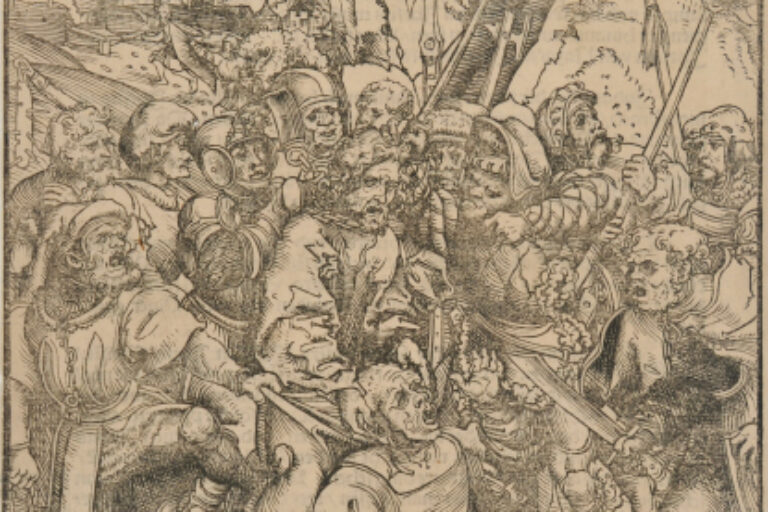 CHRIST SEIZED BY THE JEWS