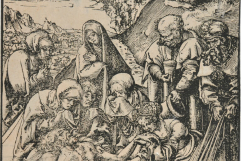 RECTO: THE LAMENTATION; VERSO: THE ENTOMBMENT
