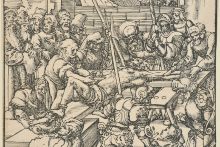 THE MARTYRDOM OF SAINT BARTHOLOMEW