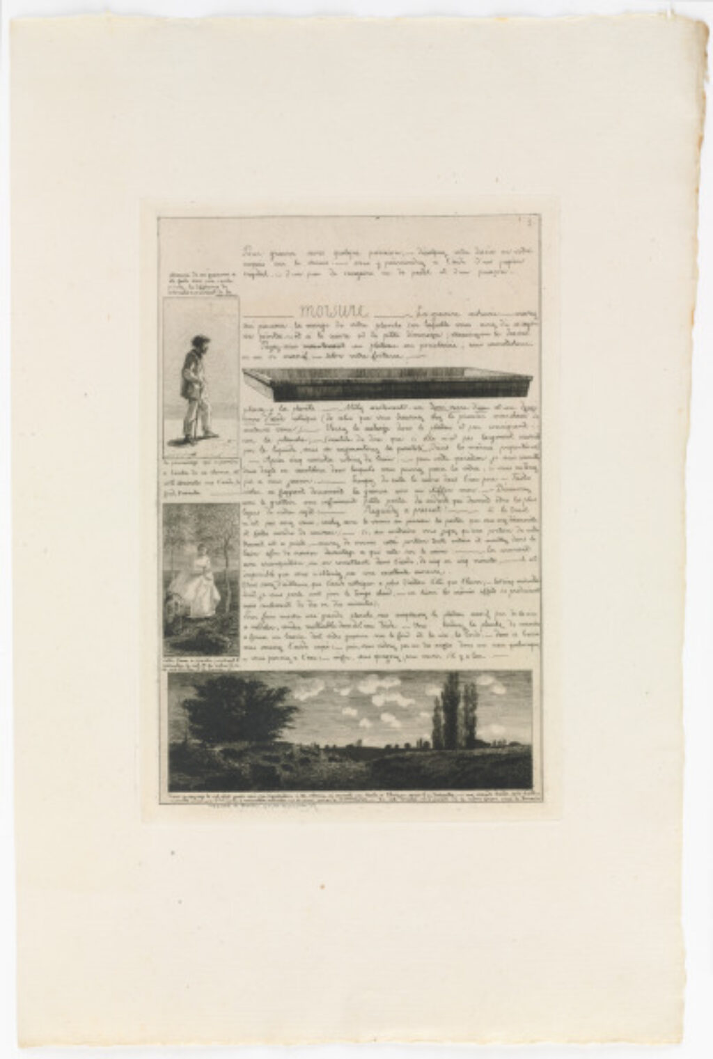 Plate 3 from the portfolio “A Letter on the Elements of Etching” - Image 2