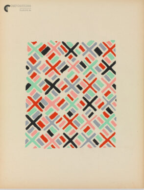 Plate 34 from the portfolio “Compositions, Couleurs, Idées”