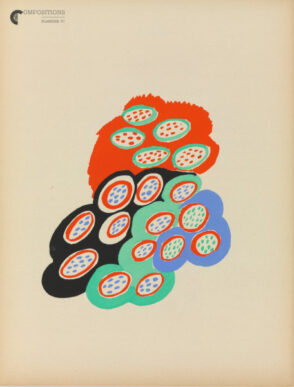 Plate 37 from the portfolio “Compositions, Couleurs, Idées”