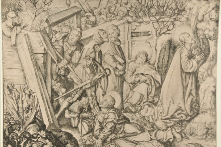 CHRIST PRAYING ON THE MOUNT OF OLIVES