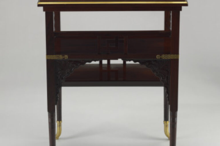 Tiered Square Table in the Aesthetic Taste