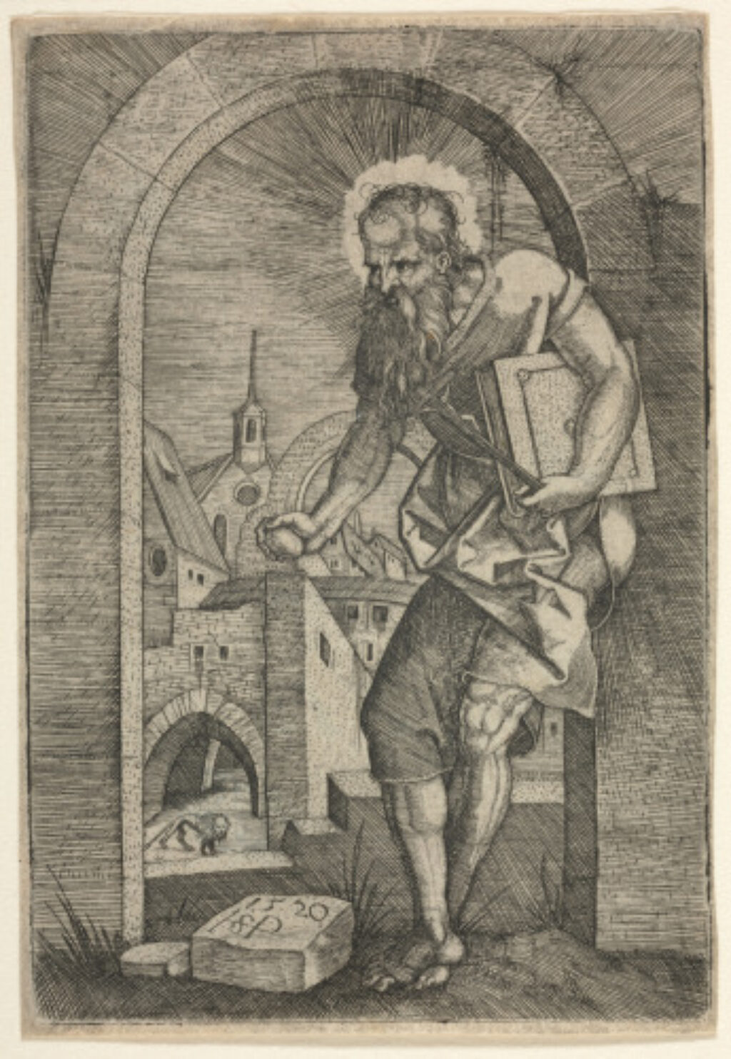 Saint Jerome at the Arch