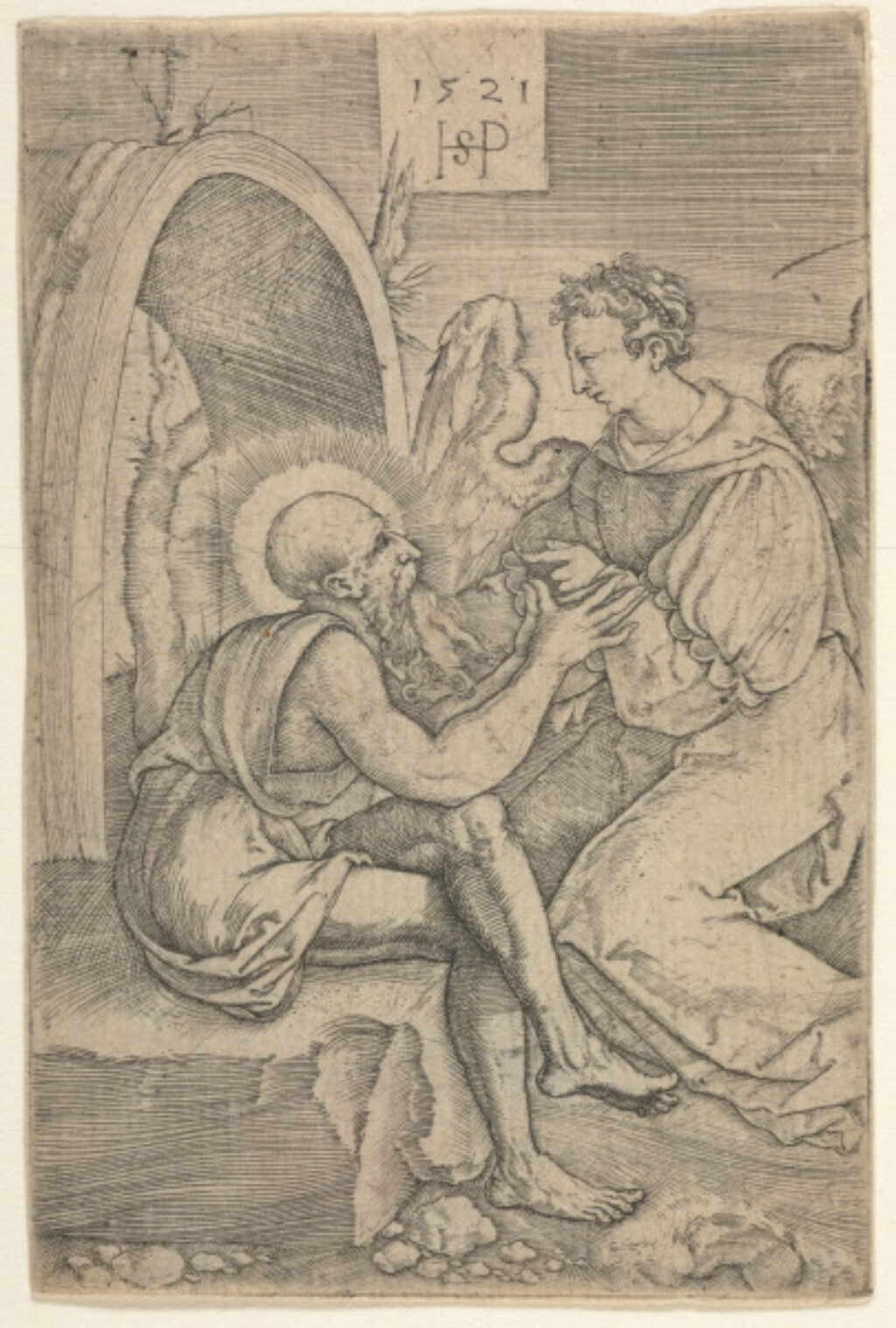 Saint Jerome and the Angel