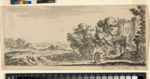 Pilgrims Studying Ruins