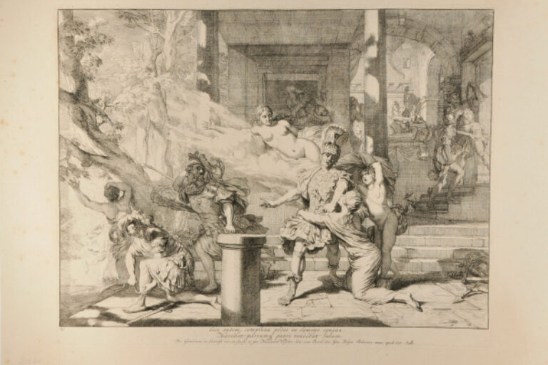 AENEAS DEPARTING FOR COMBAT