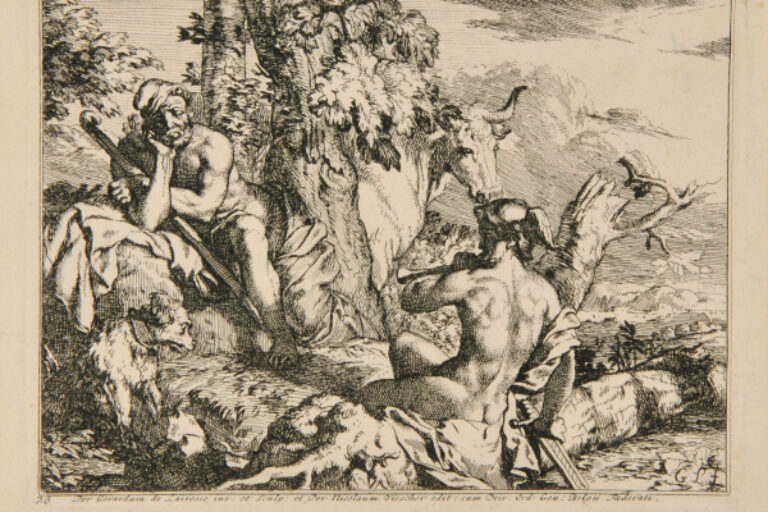 MERCURY LULLS ARGUS TO SLEEP