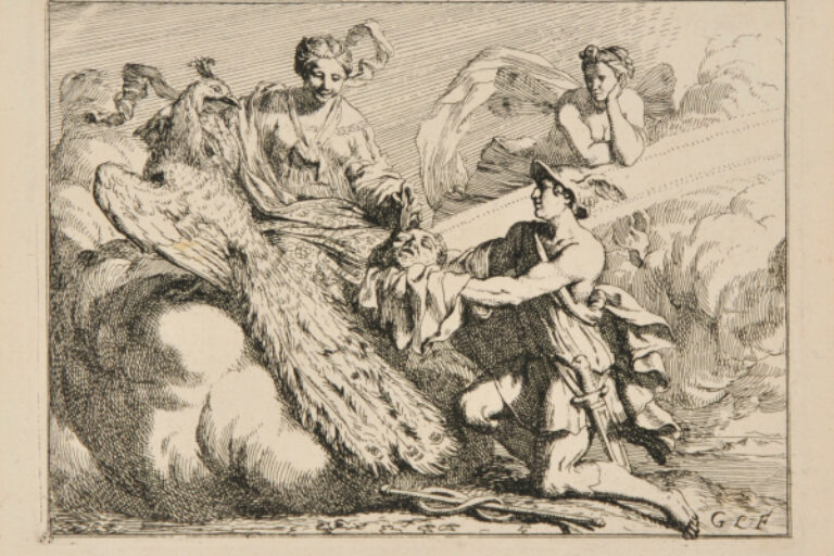 MERCURY BEARS THE HEAD OF ARGUS TO JUNO