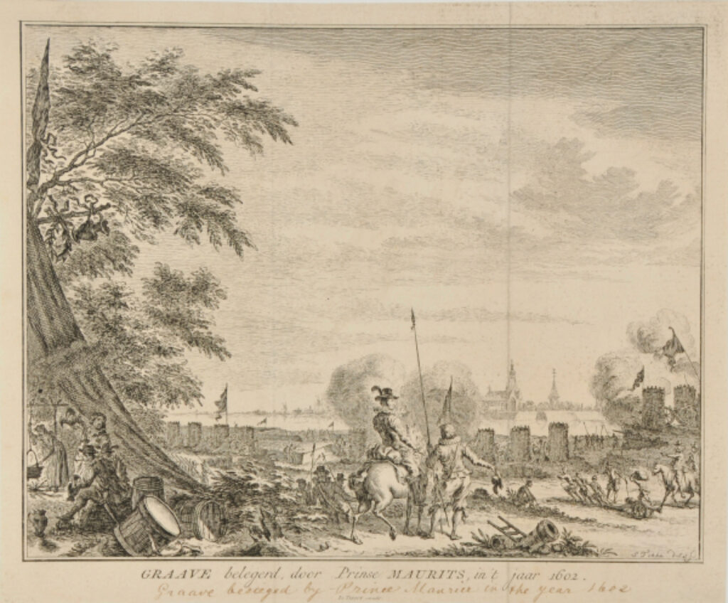 Graave Beseiged by Prince Maurice in the Year 1602
