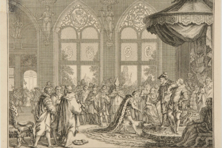 TAKING OVER OF THE NETHERLANDS BY KAISAR CHARLES V AND HIS SON PHILIP