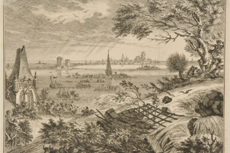 HOLLAND OVERWHELMED BY THE OCEAN IN 1421