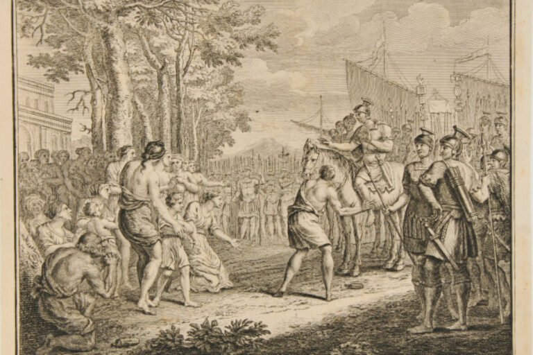 THE FRANKS WITH ROMAN COMMANDER FLAVIUS ​​CLAUDIUS JULIAN