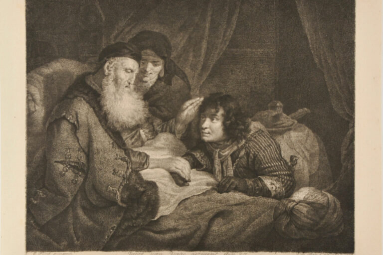 ISAAC DECEIVES JACOB INTO GIVING HIM HIS BLESSING