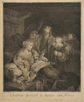 Christ Blesses the Mother of Peter