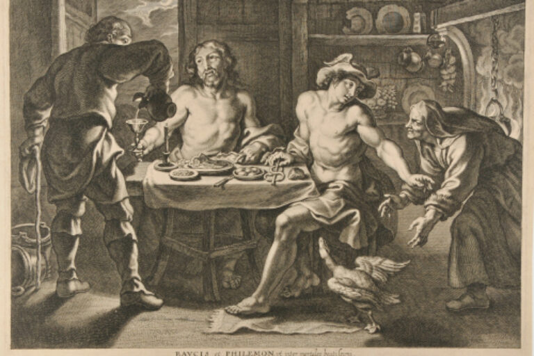 JUPITER AND MERCURY WITH PHILEMON AND BAUCIS