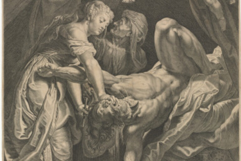 JUDITH CUTTING OFF THE HEAD OF HOLOPHERNES