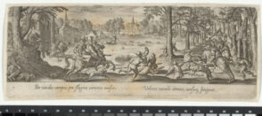 The Stag Hunt with Hounds and Horses