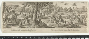 The Heron Hunt with Falcons