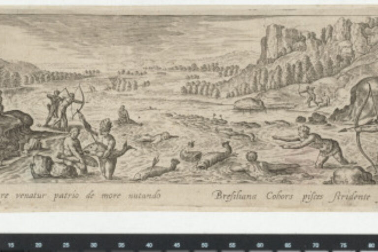SHOOTING FISH IN RIVER WITH ARROWS