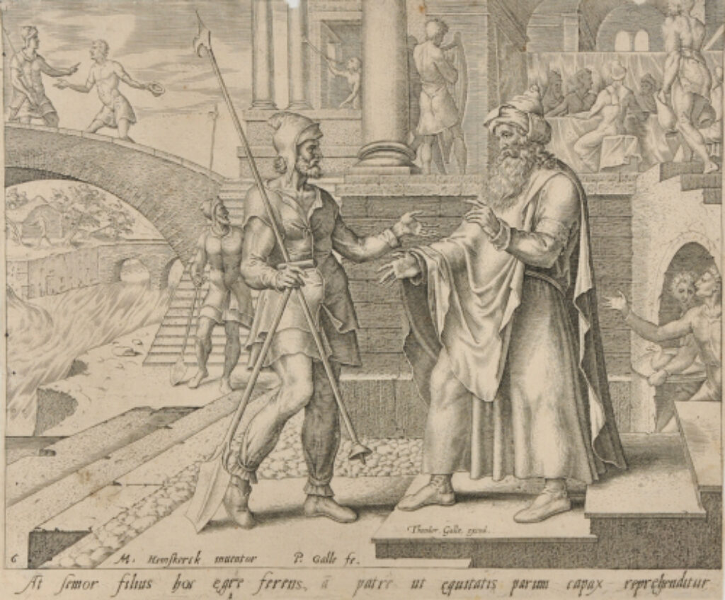 The Elder Son Remonstrating with his Father