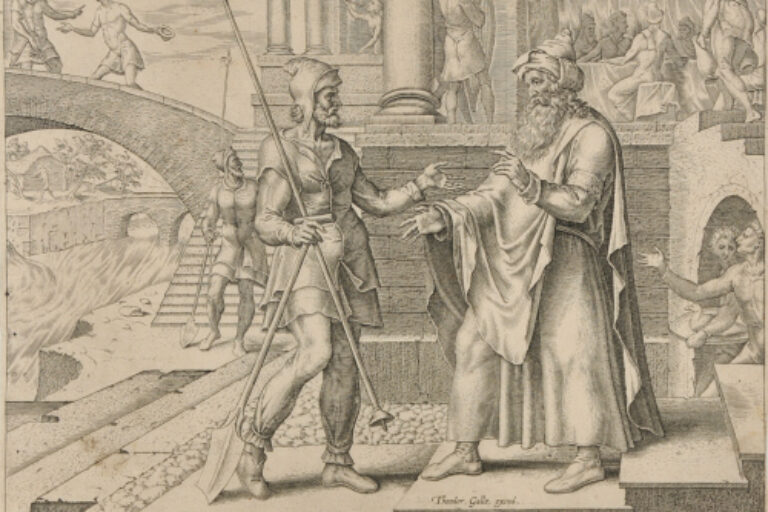 THE ELDER SON REMONSTRATING WITH HIS FATHER