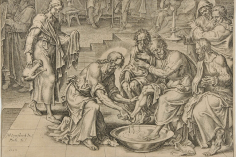 CHRIST WASHING THE DISCIPLES' FEET