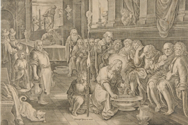 CHRIST WASHING THE DISCIPLES' FEET