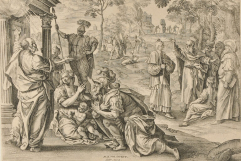 SAINT PETER PREACHING IN CAESAREA